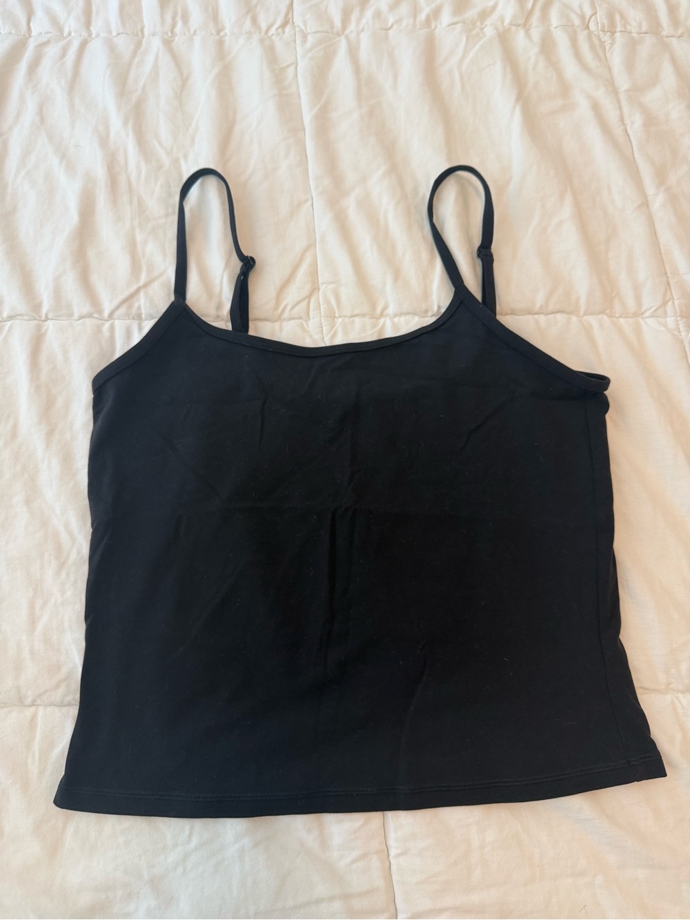Aritzia Black Butter Tank